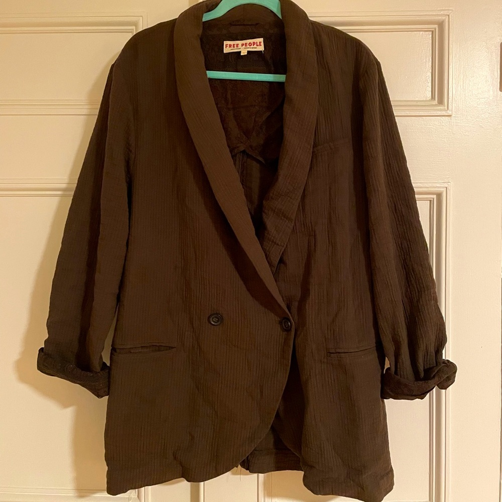 Free People oversized blazer